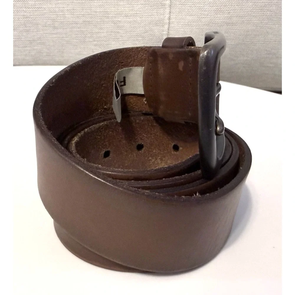 Fossil Genuine Leather Belt  1 1/2